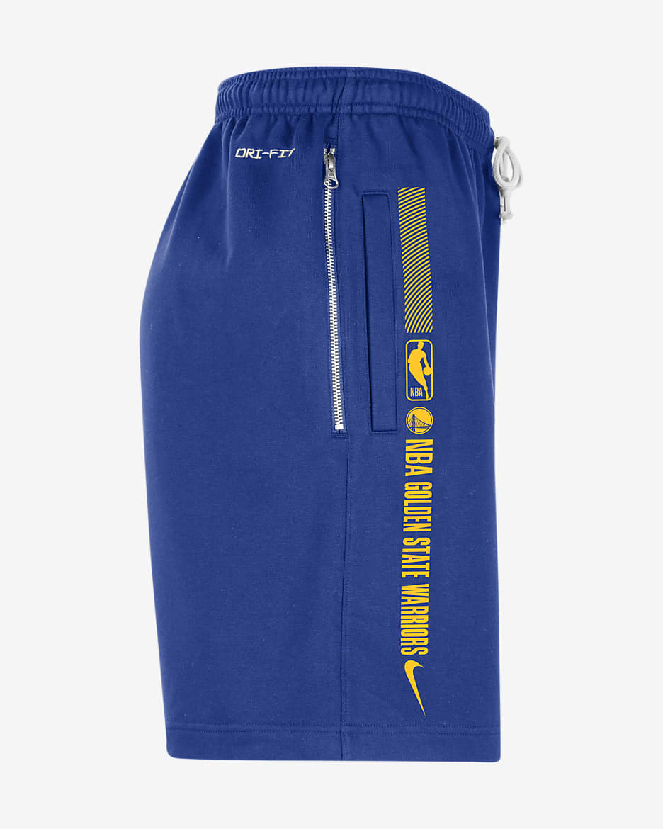 Golden State Warriors Standard Issue Courtside Men s Nike Dri FIT NBA Shorts